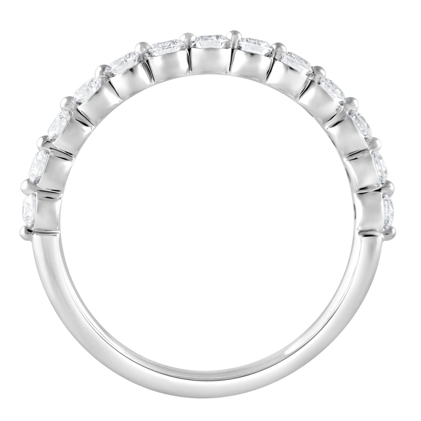 1/2 CTW - 13 Stone Lab-Grown Diamond Band