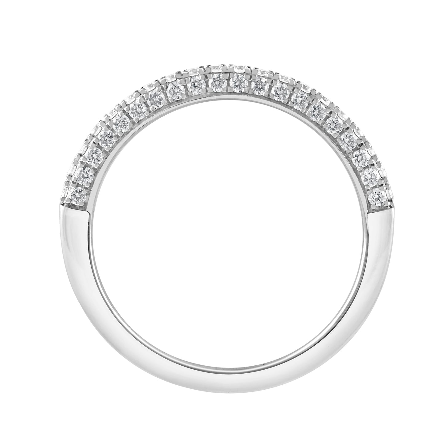 1/2 CTW - 60 Stone Lab-Grown Diamond Band