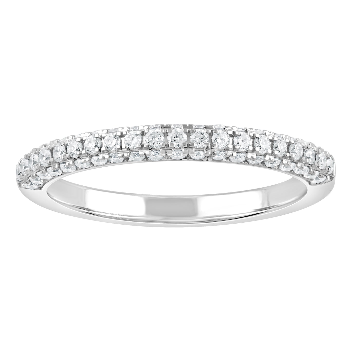 1/2 CTW - 60 Stone Lab-Grown Diamond Band