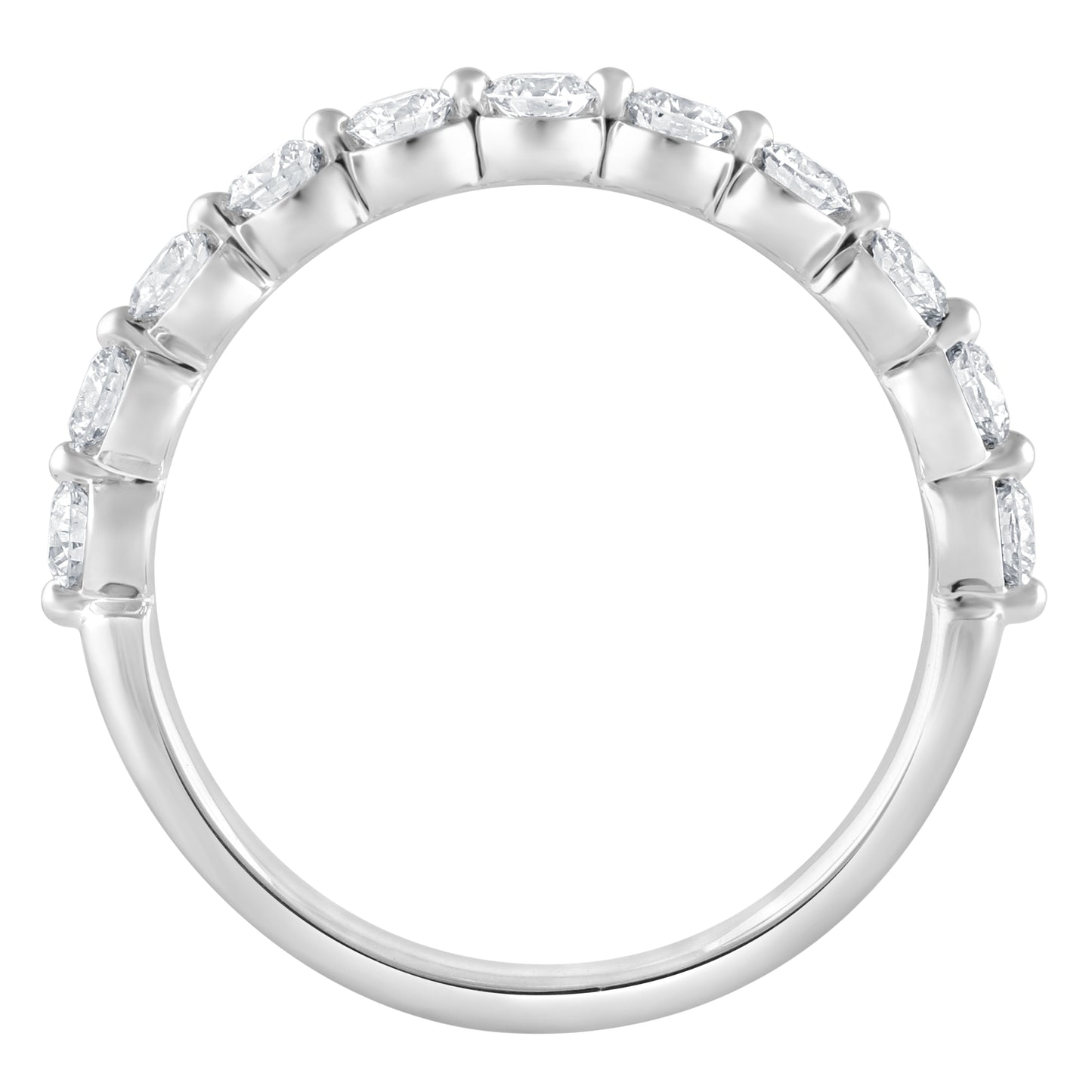 3/4 CTW - 11 Stone Lab-Grown Diamond Band