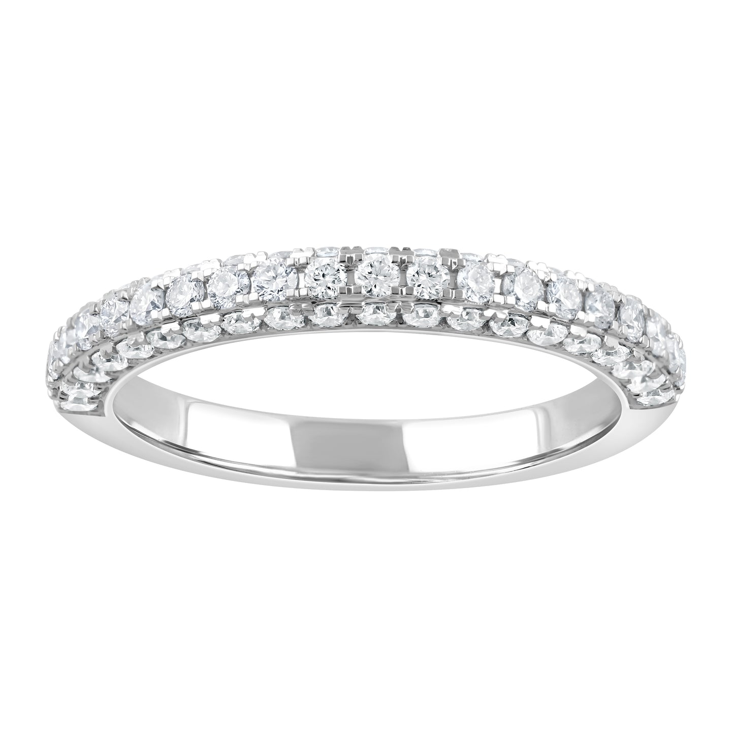 3/4 CTW - 57 Stone Lab-Grown Diamond Band