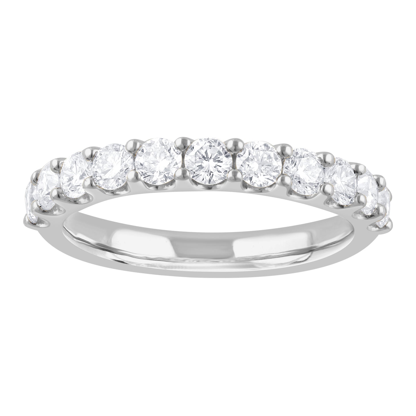 1 CTW - 11 Stone Lab-Grown Diamond Band