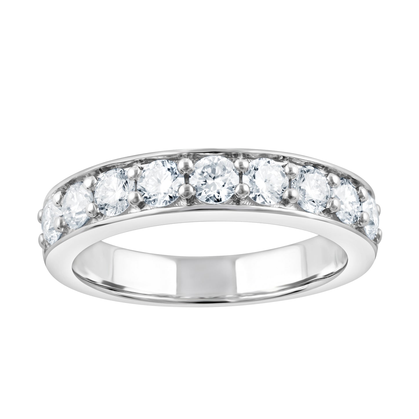 1 CTW - 9 Stone Lab-Grown Diamond Band