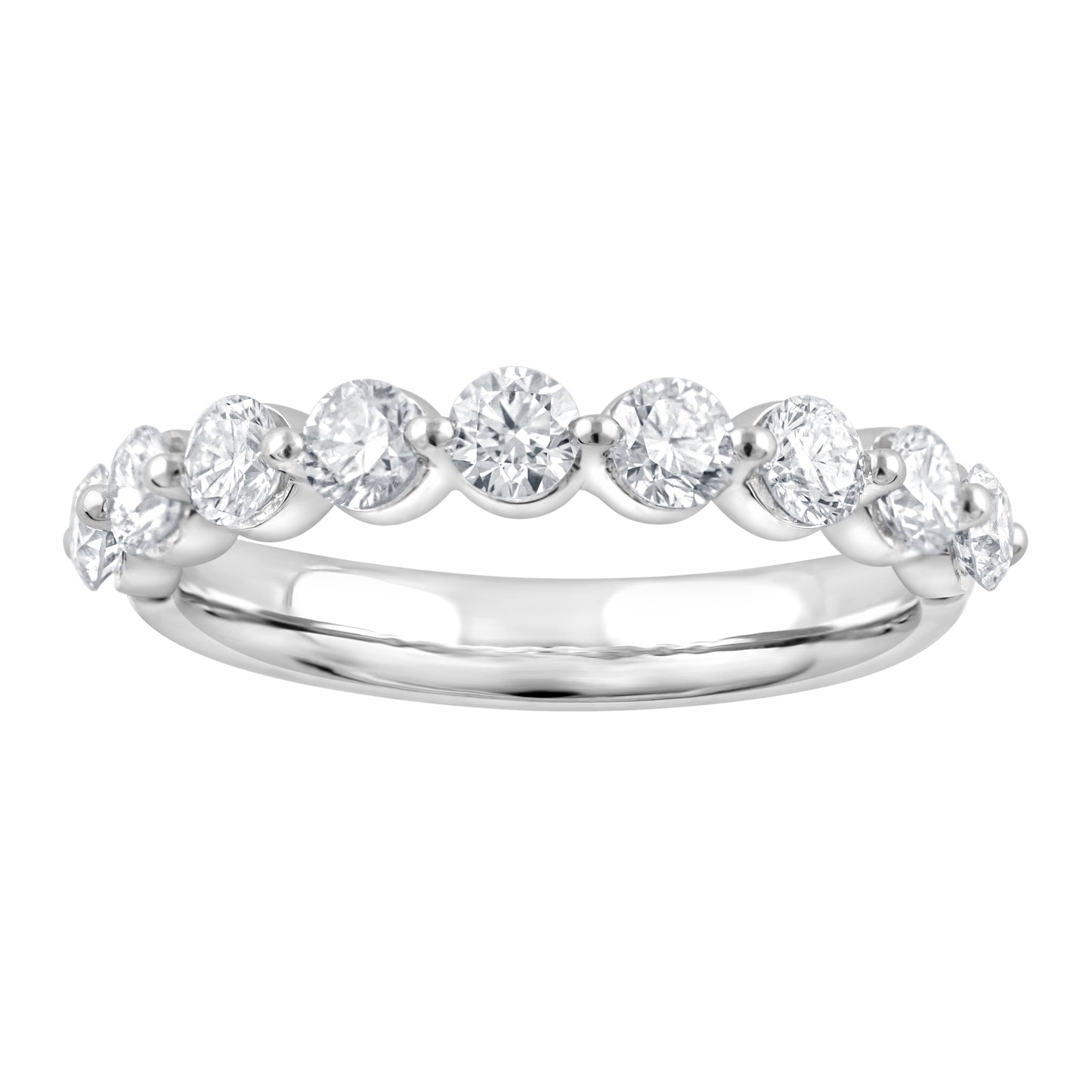 1 CTW - 9 Stone Lab-Grown Diamond Band