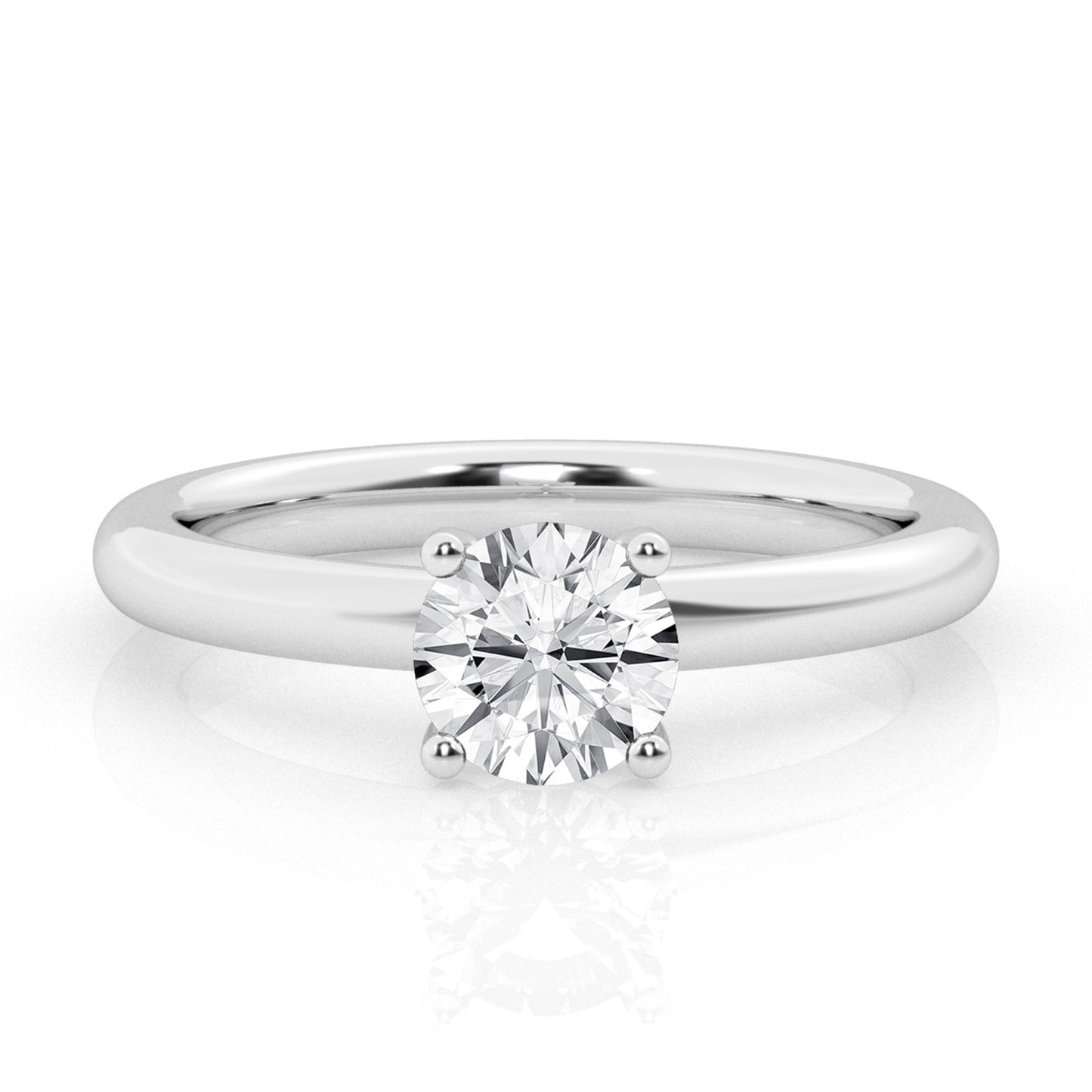 1 CT - Lab Grown Diamond Engagement Ring