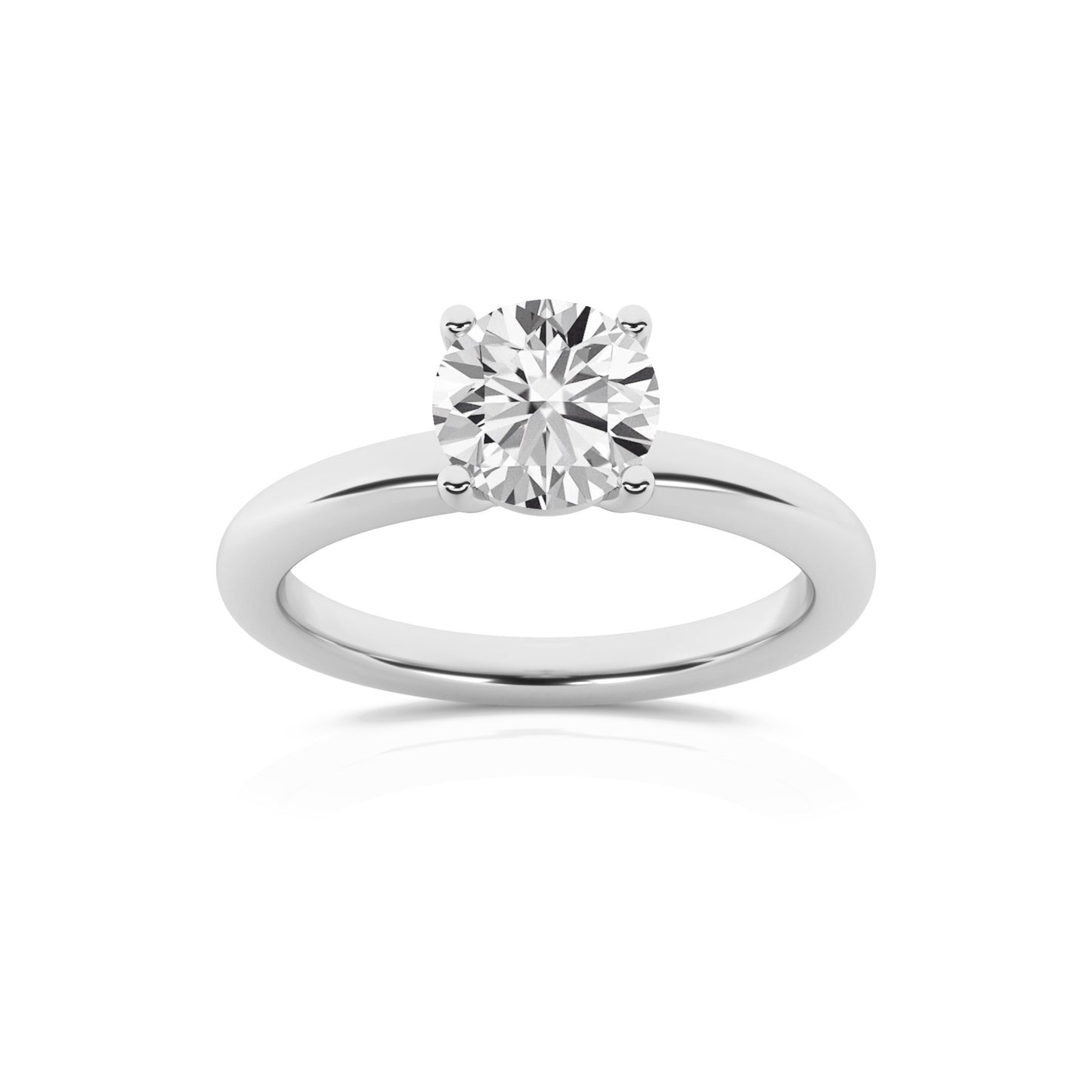 1 CT - Lab Grown Diamond Engagement Ring