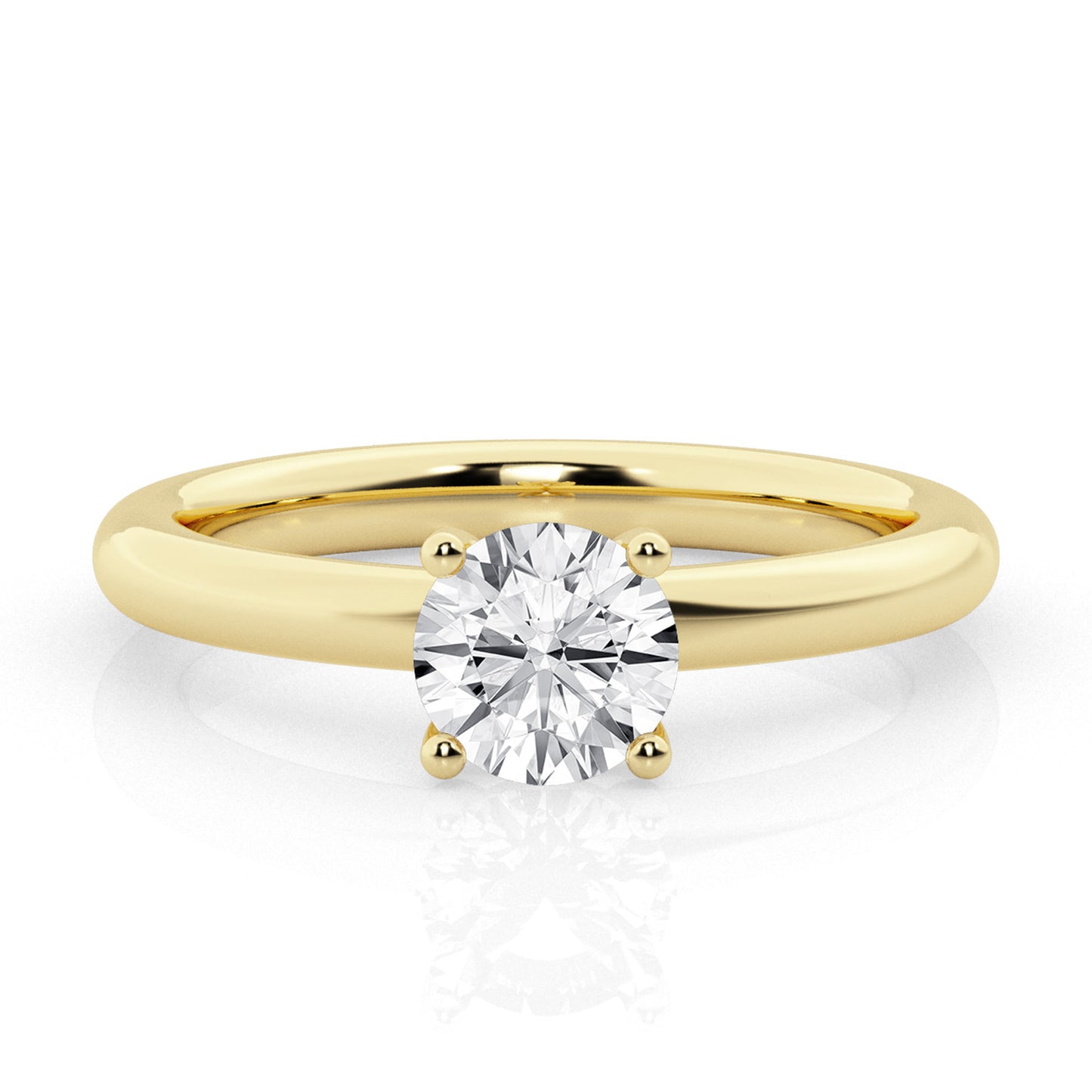 1 CT - Lab Grown Diamond Engagement Ring