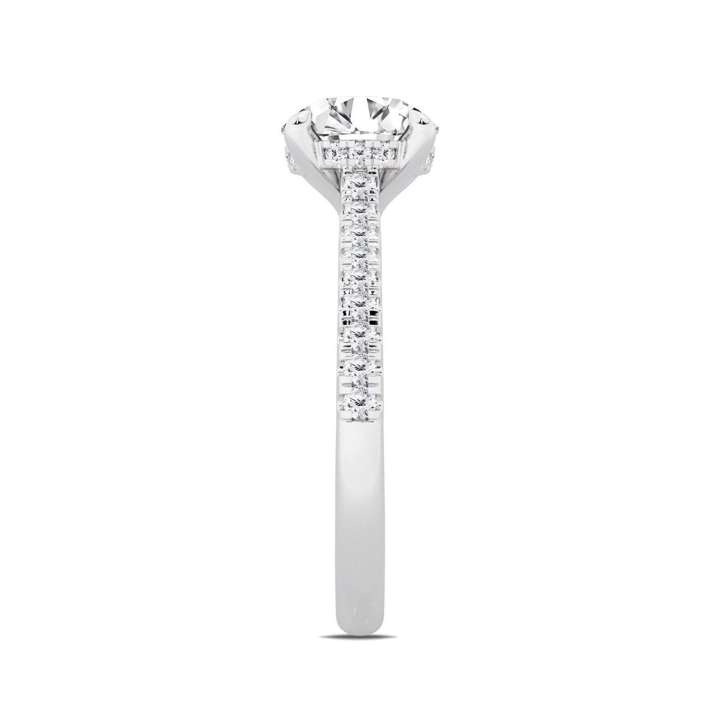 2 CT - 31 Rd Lab Grown Diamond Engagement Ring