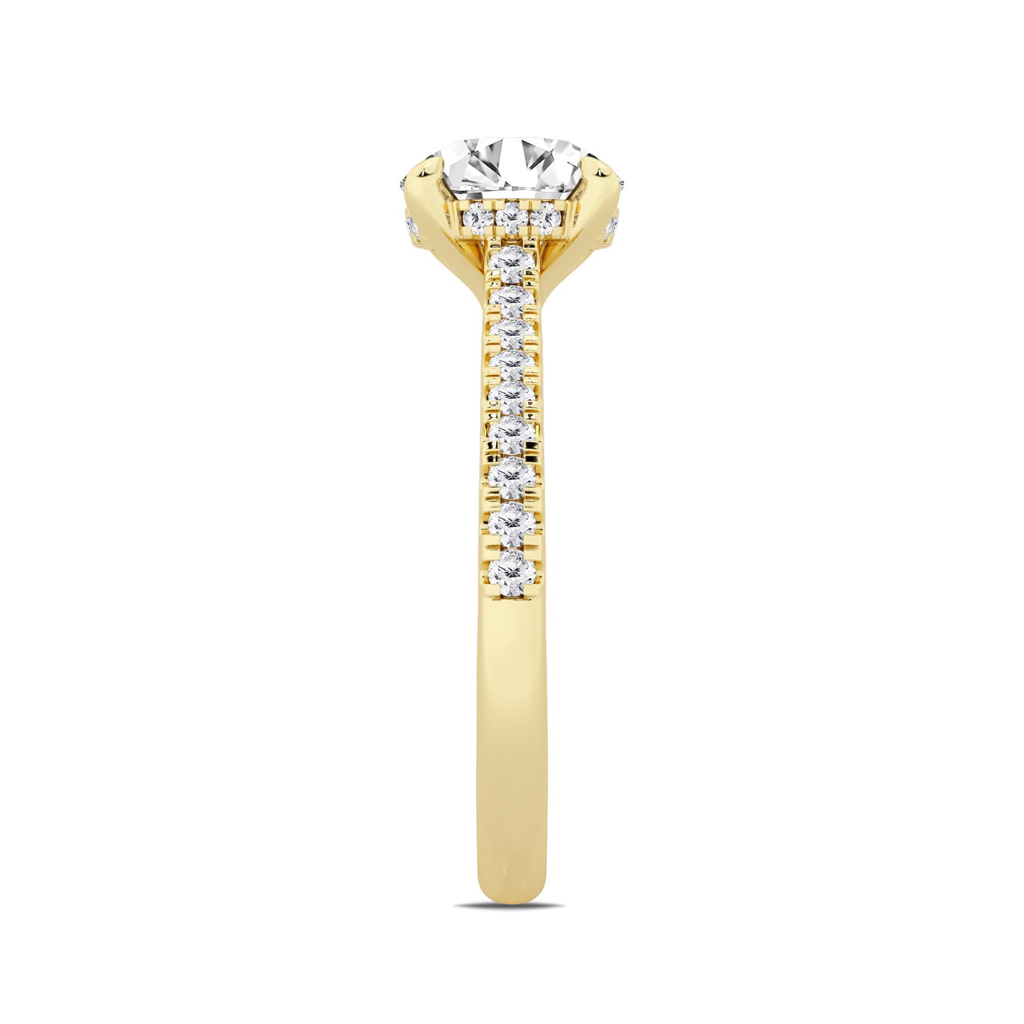 2 CT - 31 Rd Lab Grown Diamond Engagement Ring