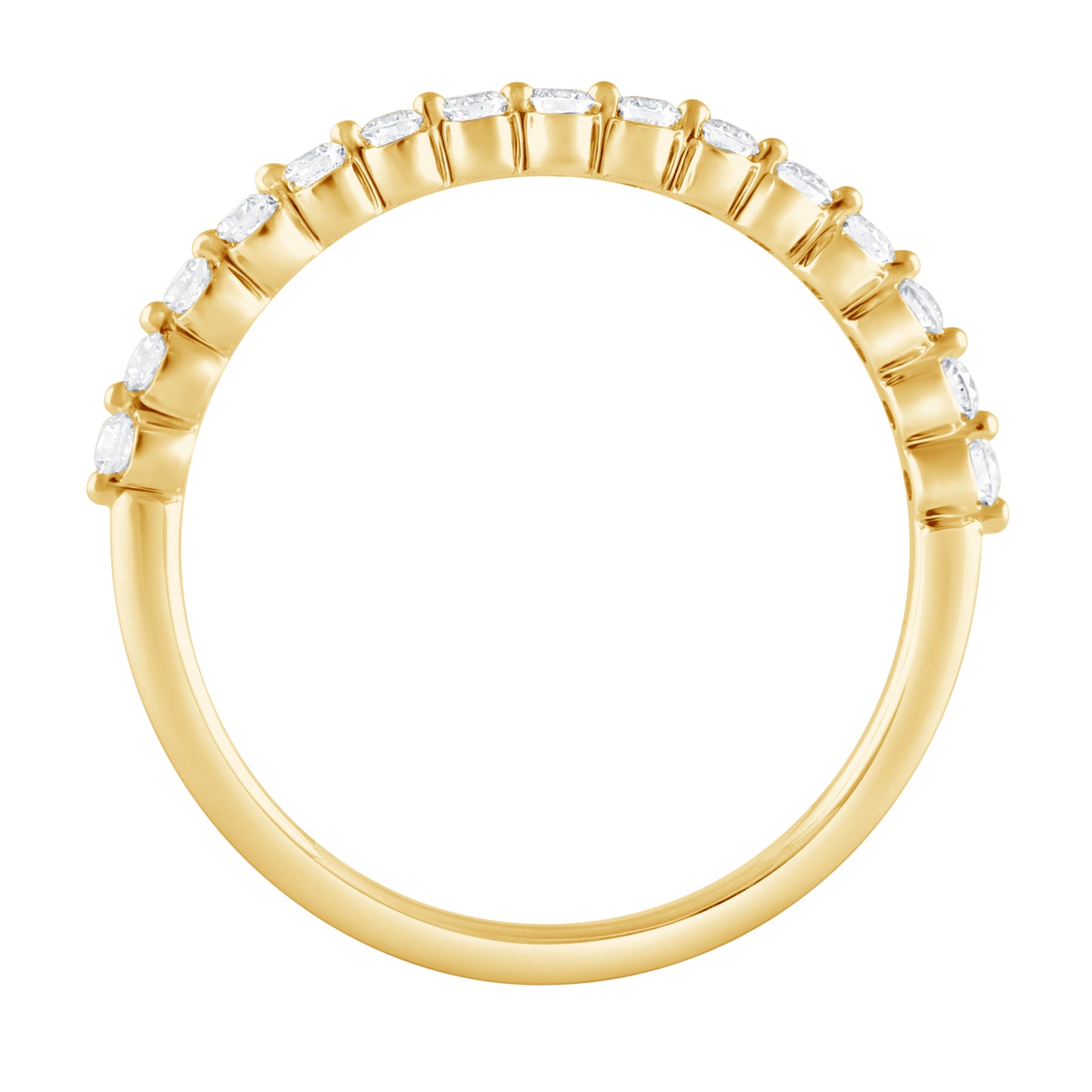 1/4 CTW - 15 Stone Lab-Grown Diamond Band