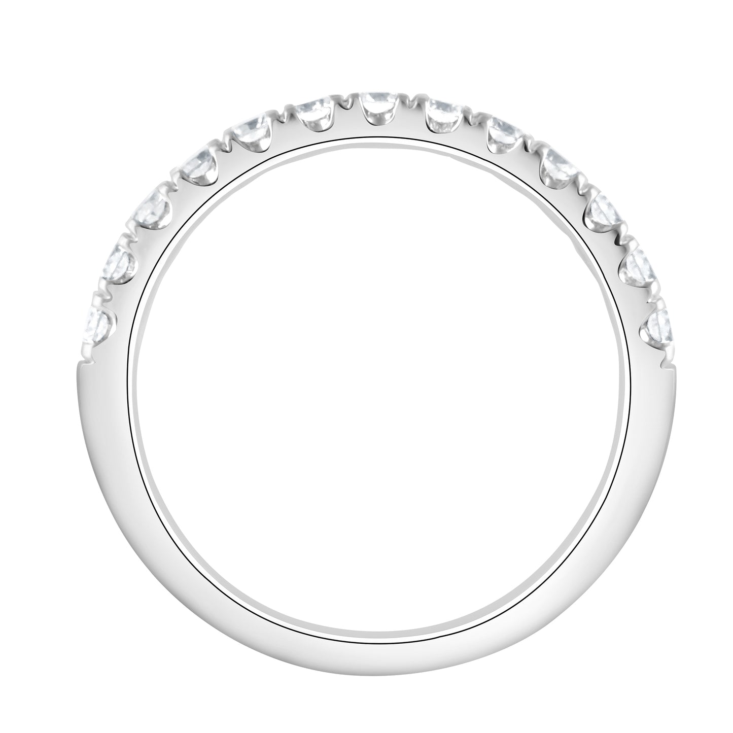 1/2 CTW - 13 Stone Lab-Grown Diamond Band