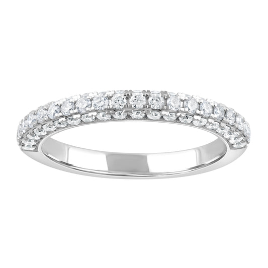3/4 CTW - 57 Stone Lab-Grown Diamond Band