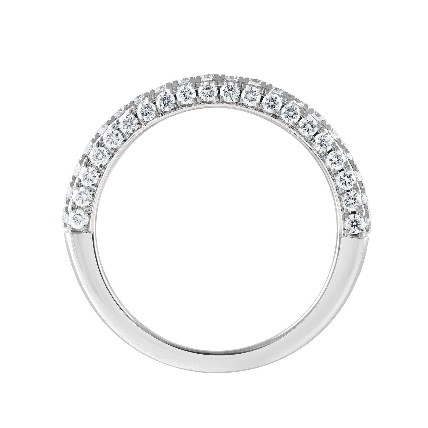 3/4 CTW - 57 Stone Lab-Grown Diamond Band