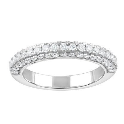 1 CTW - 57 Stone Lab-Grown Diamond Band