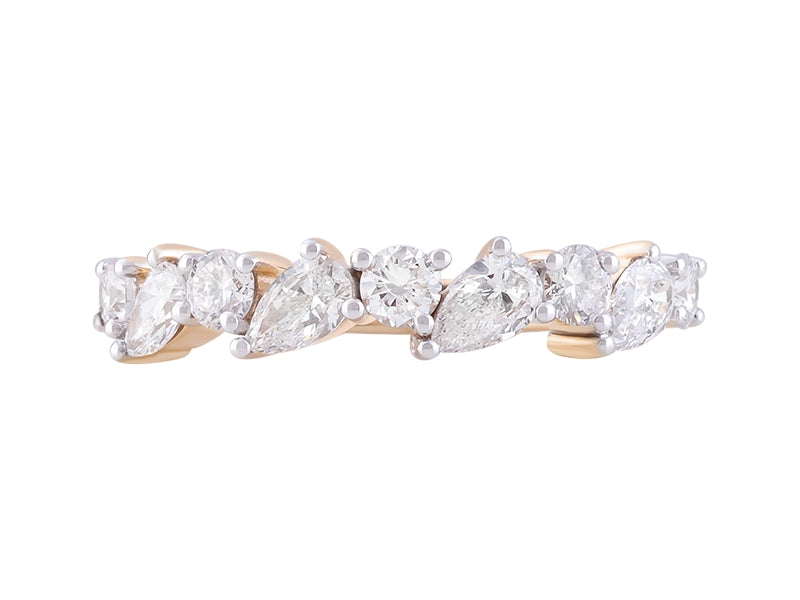 1 CTW Lab Grown Diamond multi stone band