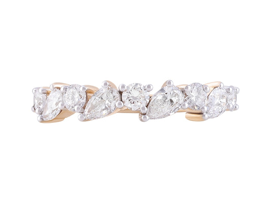 1 CTW Lab Grown Diamond multi stone band
