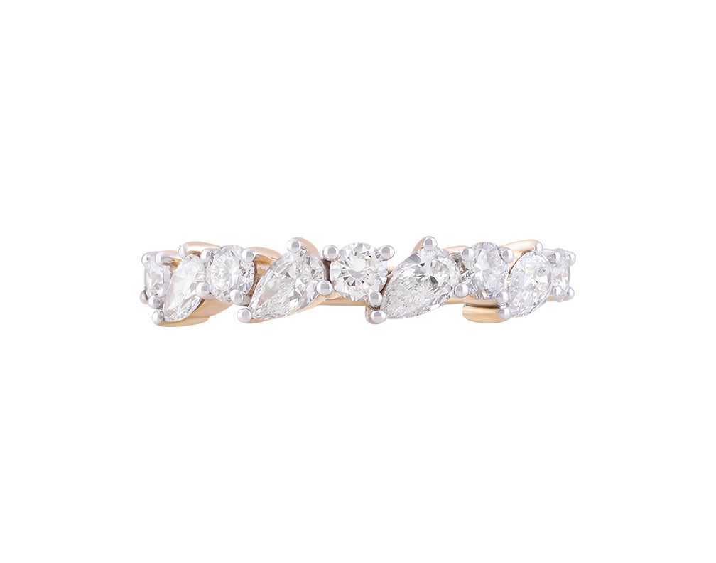 1 CTW Lab Grown Diamond multi stone band