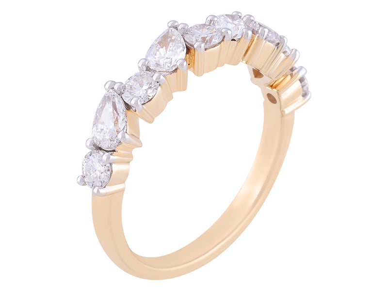 1 CTW Lab Grown Diamond multi stone band