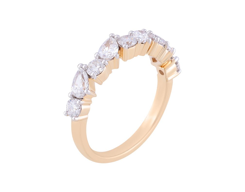 1 CTW Lab Grown Diamond multi stone band