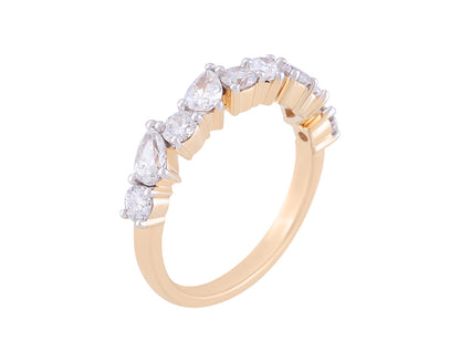 1 CTW Lab Grown Diamond multi stone band
