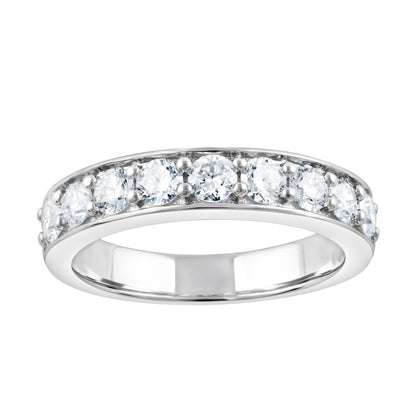 1 CTW - 9 Stone Lab-Grown Diamond Band