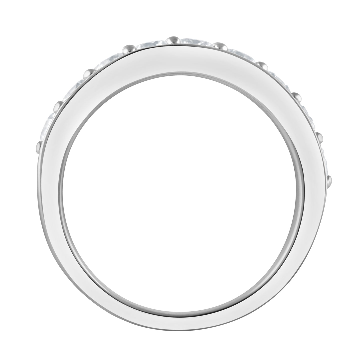 1 CTW - 9 Stone Lab-Grown Diamond Band