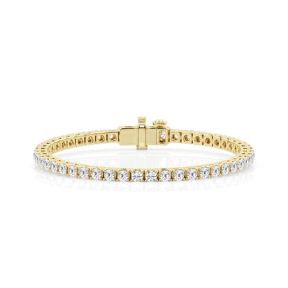 7 CTW Lab Grown Round Diamond Tennis Bracelet – 47 Stones