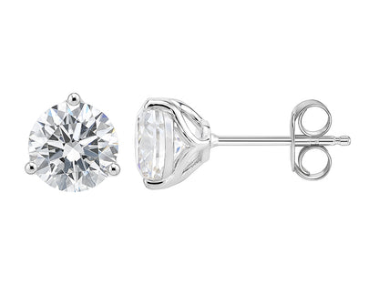 3 CTW Lab Grown Diamond Martini Stud Earrings
