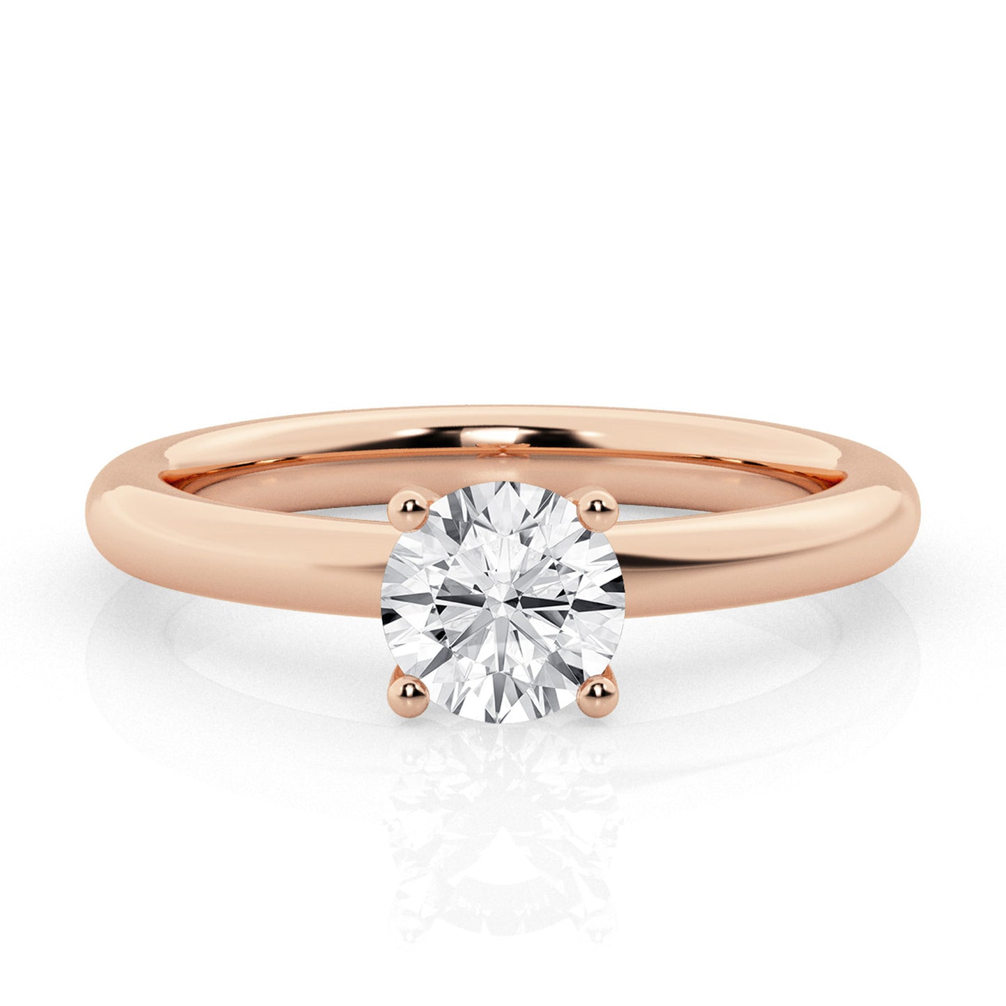 1 CT - Lab Grown Diamond Engagement Ring