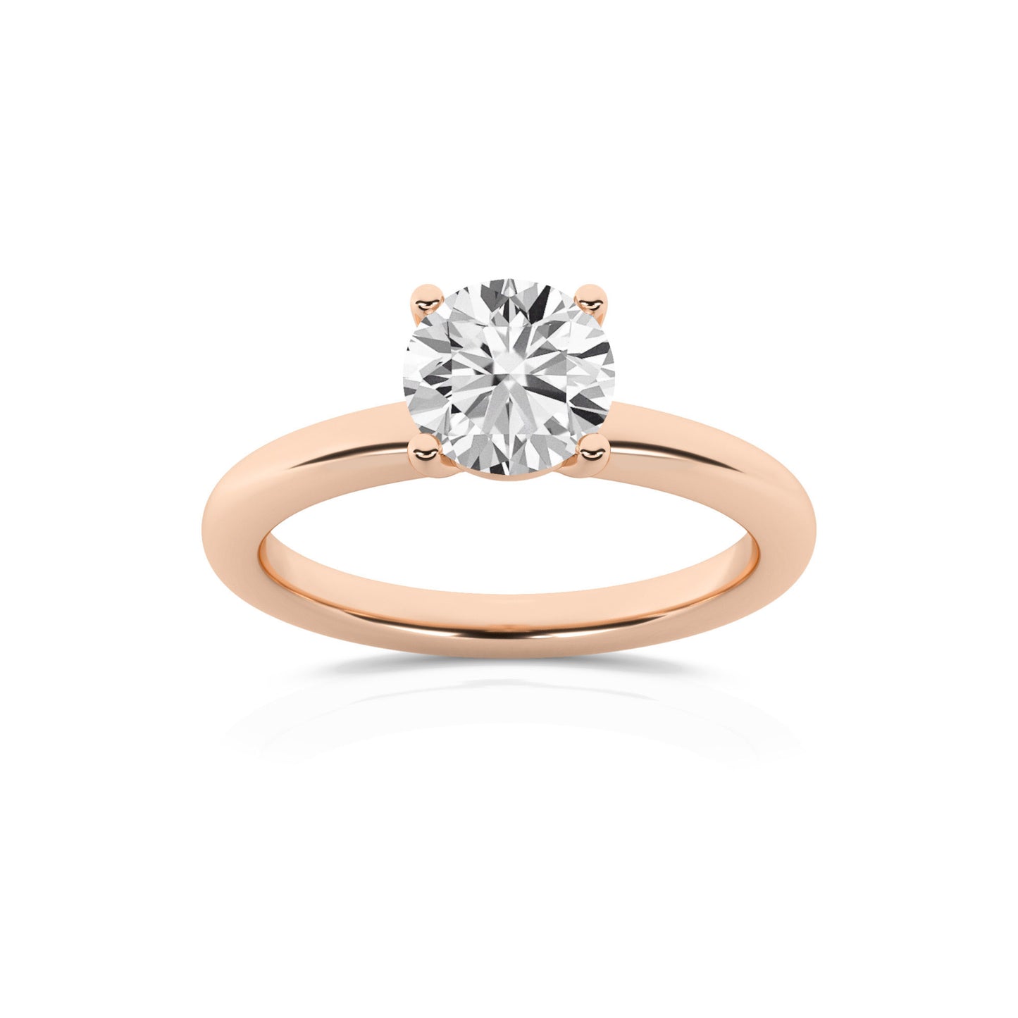 1 CT - Lab Grown Diamond Engagement Ring