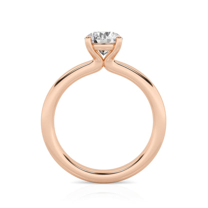 1 CT - Lab Grown Diamond Engagement Ring