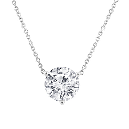 2 CTW Lab Grown Diamond Pendant Necklace