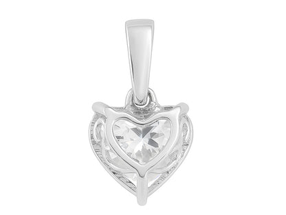2 CT Lab Grown Diamond Heart Pendant