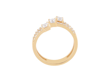 .7 CTW Lab Grown Diamond Multi stone ring
