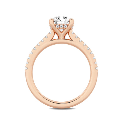 1 CT - 31 Rd Lab Grown Diamond Engagement Ring