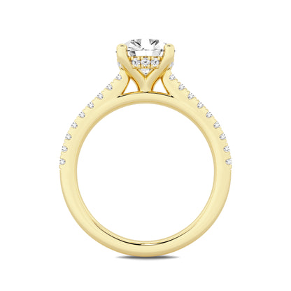 1 CT - 31 Rd Lab Grown Diamond Engagement Ring