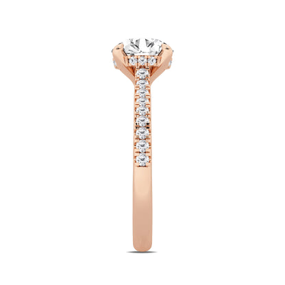 2 CT - 31 Rd Lab Grown Diamond Engagement Ring