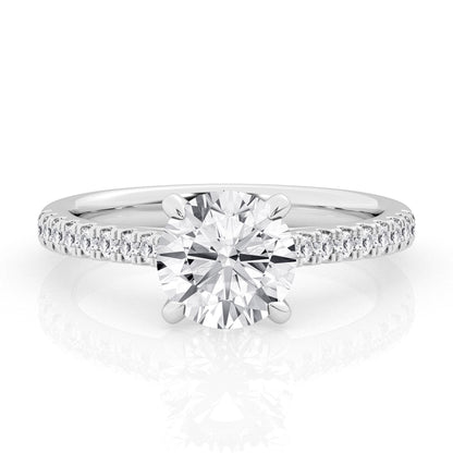 2 CT - 31 Rd Lab Grown Diamond Engagement Ring