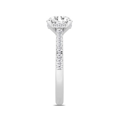 2 CT - 31 Rd Lab Grown Diamond Engagement Ring