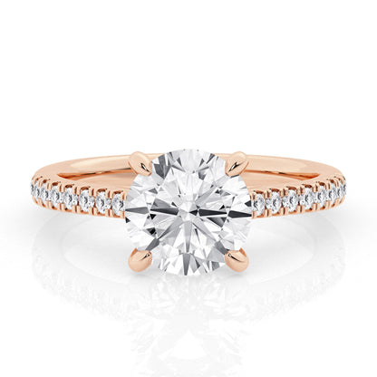 2.5 CT - 31 Rd Lab Grown Diamond Engagement Ring