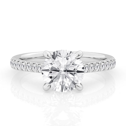 2.5 CT - 31 Rd Lab Grown Diamond Engagement Ring