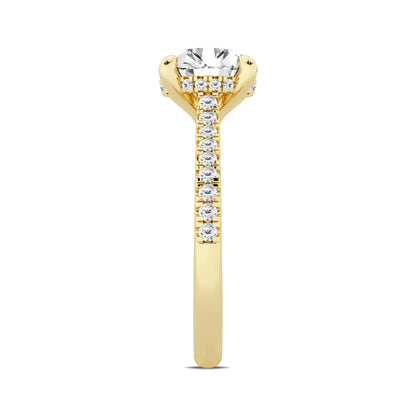 2.5 CT - 31 Rd Lab Grown Diamond Engagement Ring