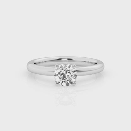 1 CT - Lab Grown Diamond Engagement Ring